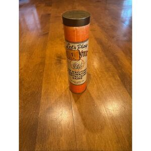 Vintage Fiddlestix Pickup Sticks Game Plaza Mfg Co NY Tube w/ Instructions ~31 S